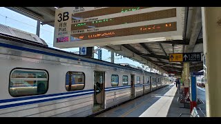 1723次有階EMU600型區間車終點新竹站到站(含完整終點到站廣播+開關門)