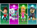 🎵 Ryder vs Everest vs Masha vs Chase | Tiles Hop Edm Rush | Coffin dance song 🎵