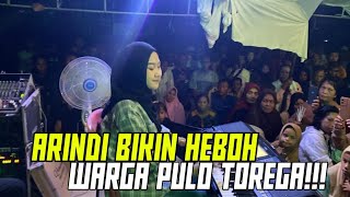 ARINDI TAMPIL PERDANA DI RAHA (MELEDAK.....!!)