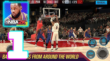 NBA 2K Mobile Basketball Game - Gameplay Walkthrough Part 1 (iOS, Android)