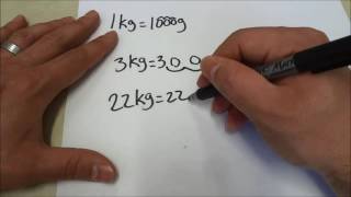 Converting Kilograms To Grams-Math Lesson Converting Kilograms To Grams-Math Lesson