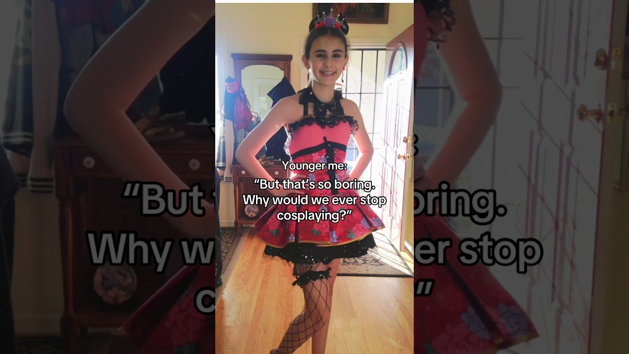 Cosplaying is NOT just for little kids. ❤️🥹 #cosplay #cosplayer #shorts