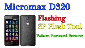Micromax D320 flashing