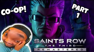 Intro Heists Gone Wrong! | Saints Row: The Third (Co-Op!) | Part 1