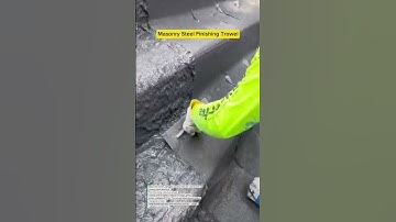 "Smooth Concrete Correction on Damaged Steps #ConcreteFix #MasonryWork #DIYRestoration"