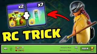 BEST strategy For Pushing | RC charge With x7 in invis - ROOT RIDER + x2 Og Spell is stronger