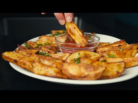 RIDICULOUSLY Delicious Roasted Potatoes Wedges