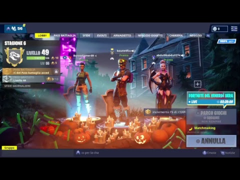 Live Fortnite Parco Giochi Con Bm Youtube - live fortnite parco giochi con bm