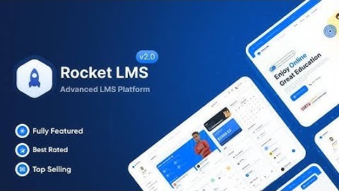 Rocket LMS - Learning Management System l Free Script 