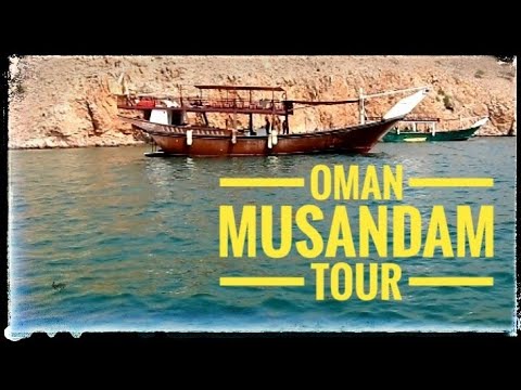 Oman Musandam Tour  One Day Detailed Dhow Cruise Video