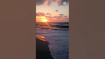 صوت البحر ومنظر الغروب قريه الفيروز الساحل الشمالي 