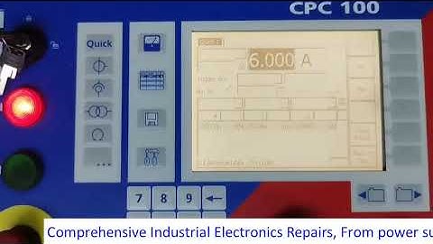 Expert Omicron CPC 100 Universal Primary Injection Repair & Calibration Dynamics Circuit (S) Pte Ltd