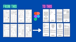 UX Design Challenge #3 Pt.2 - Converting Paper Wireframes into digital ones on Figma | Daily UX