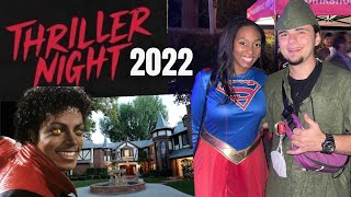 THRILLER NIGHTS 2022! I spent Halloween inside Michael Jackson’s HAYVENHURST Home | Thriller 40