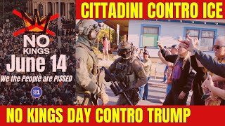 USA: cittadini mettono in fuga ICE, la polizia migratoria | NO KINGS DAY il 14 giugno