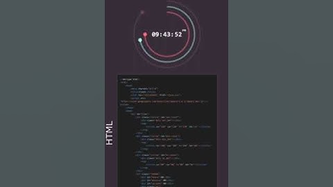 How To Create A Time style html css and JavaScript coding #mkchohan developer 👍