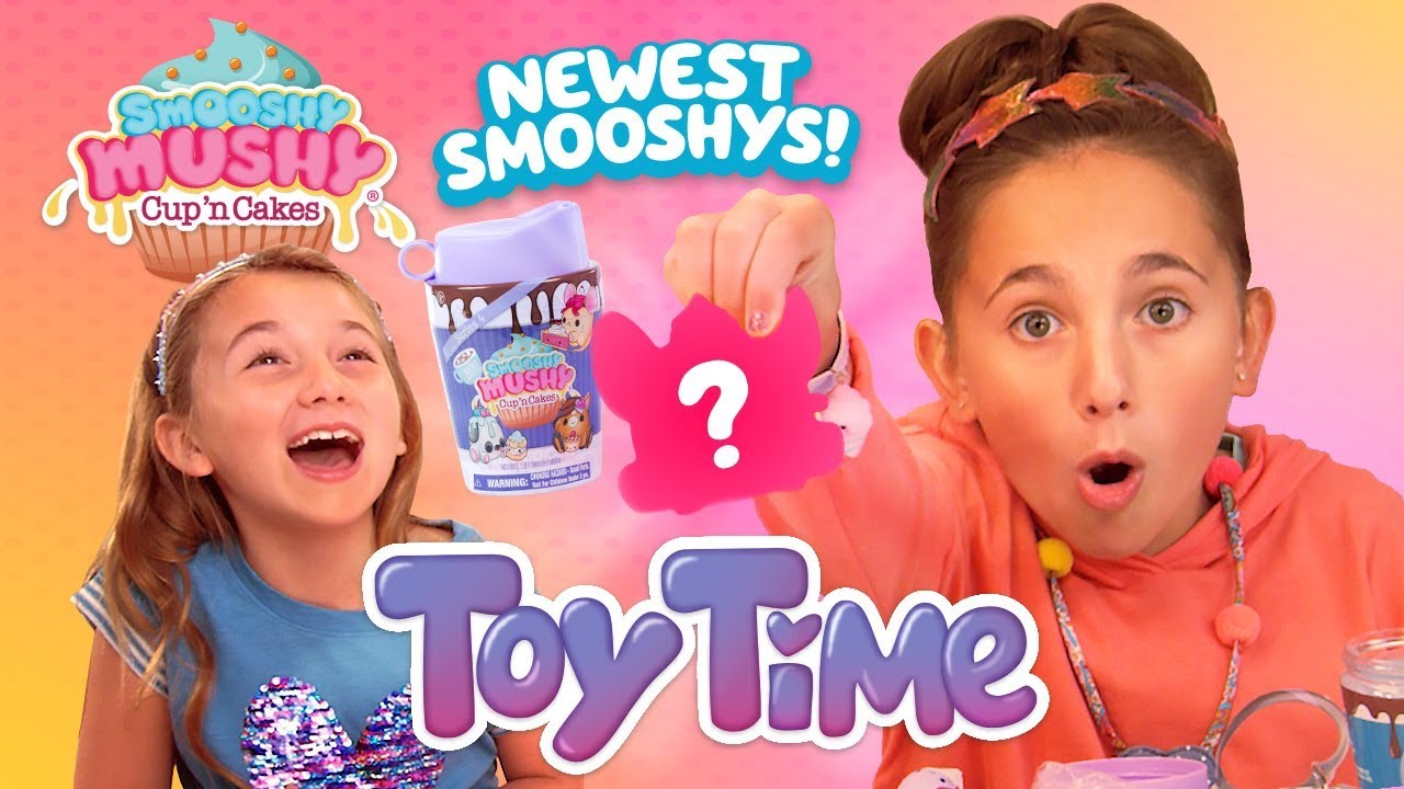 Toy Time Episode 1 | Newest Squishies! Smooshy Mushy Cup ‘N Cakes Unboxing | Kids Videos
