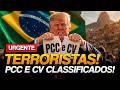 🔥 URGENTE! EUA classificam PCC e Comando Vermelho como terroristas