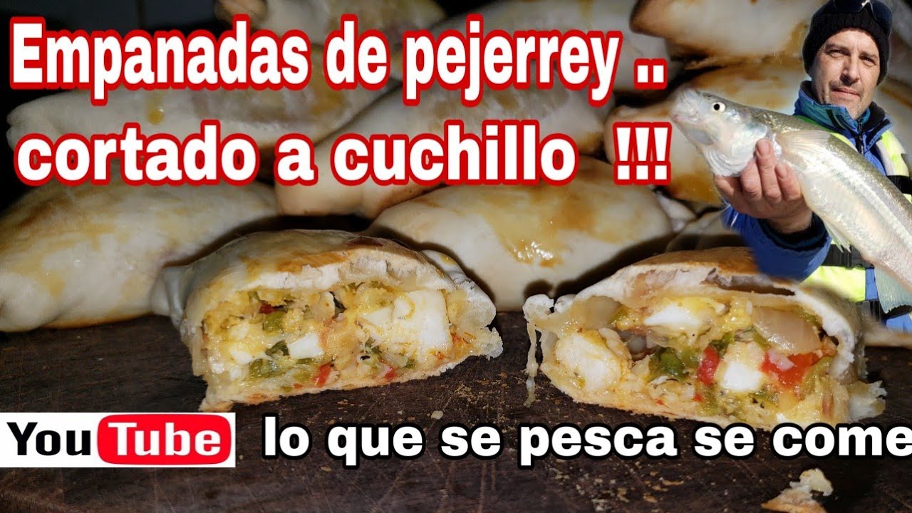 Empanadas de pejerrey cortado a cuchillo  - receta