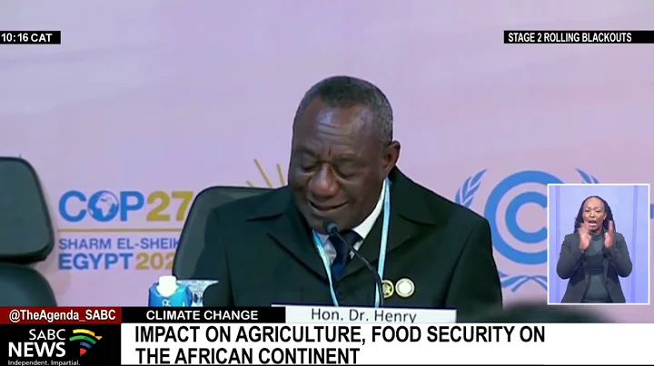 Climate Change | Impact on agriculture, food security on the African continent