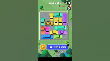 CAR PARKING JAM LEVEL 654 WALKTHROUGH / #shorts #mobilegames #carparkingmultiplayer