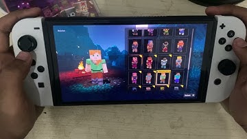 First Time of Unboxing and Playing Minecraft Dungeon Ultimate Edition on Nintendo Switch OLED
