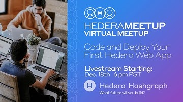 Code and Deploy Your First Hedera Web App From Your Browser - Virtual Meetup