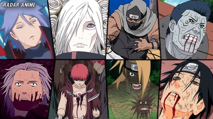 10 MORTES DOS MEMBROS DA AKATSUKI