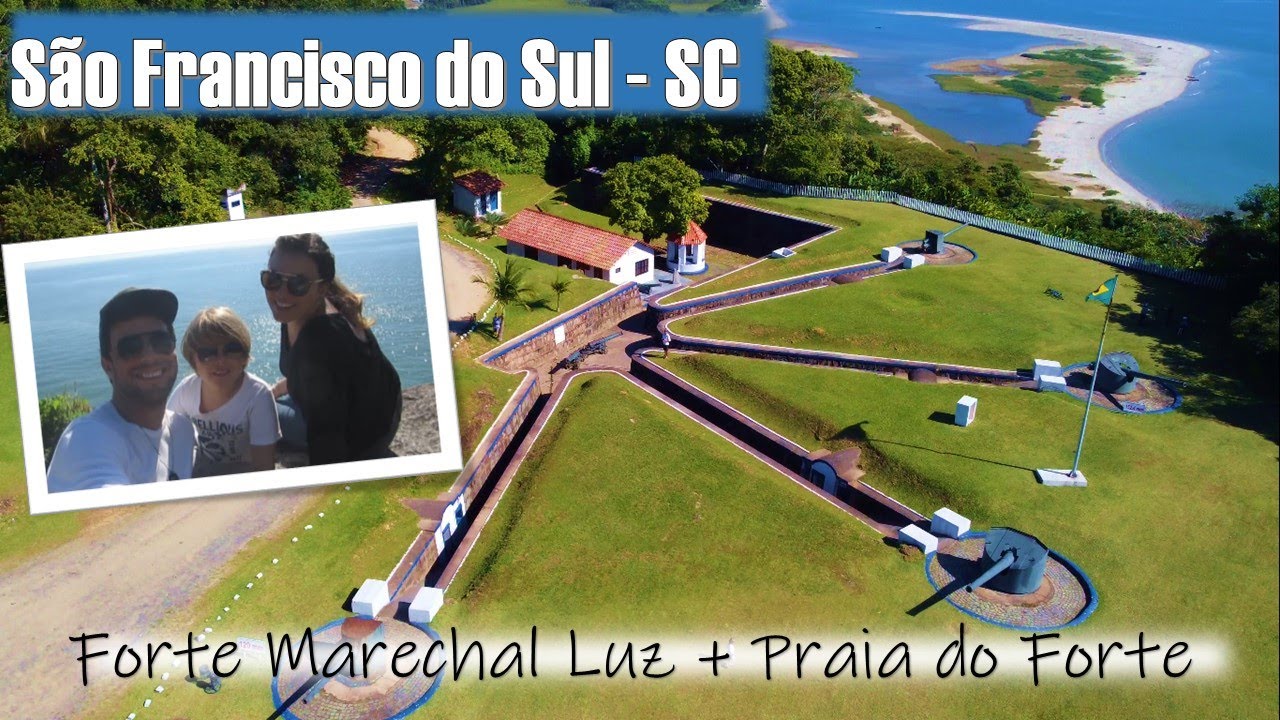 Forte Marechal Luz e praia do Forte, passeio imperdível em São Francisco do Sul Santa Catarina Forte Marechal Luz e praia do Forte, passeio imperdível em São Francisco do Sul Santa Catarina