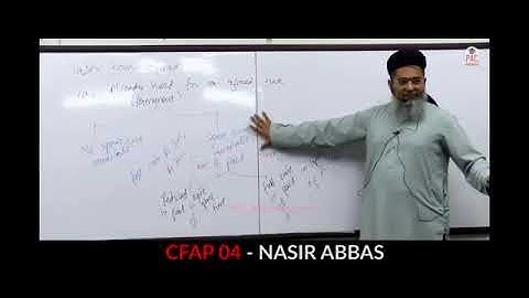 CFAP 4 Business Finance Decisions | BFD | Sir Nasir Abbas | Lecture 3 | June 2024 Session