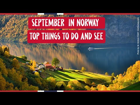 Video: Brīvdienas Norvēģijā septembrī