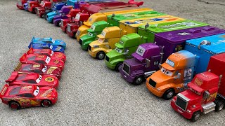 Best lightning McQueen and Mack hauler and Jackson storm collection