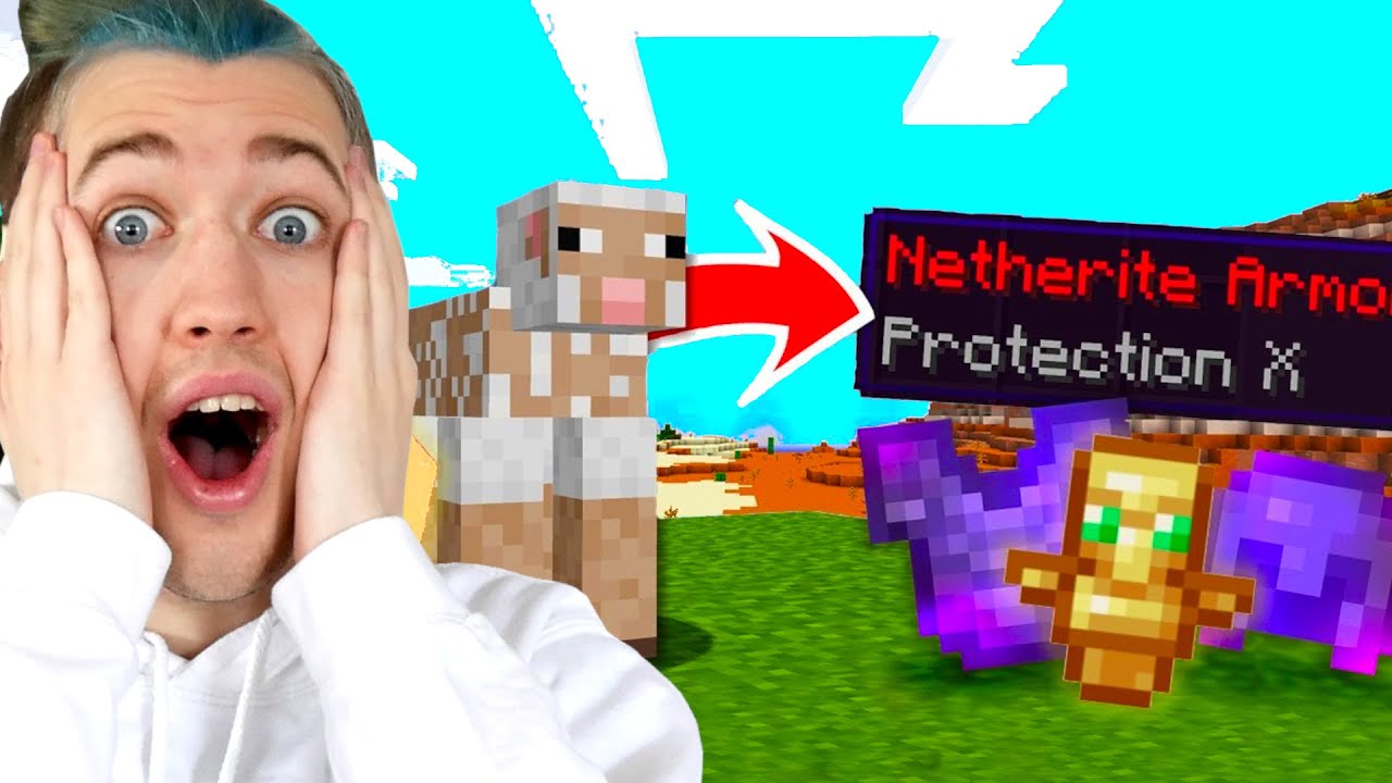 Minecraft, Ale OWCE DAJĄ NAJLEPSZE ITEMY!