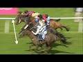 Unbelievable horse race five horses are separated by inches in thrilling finish