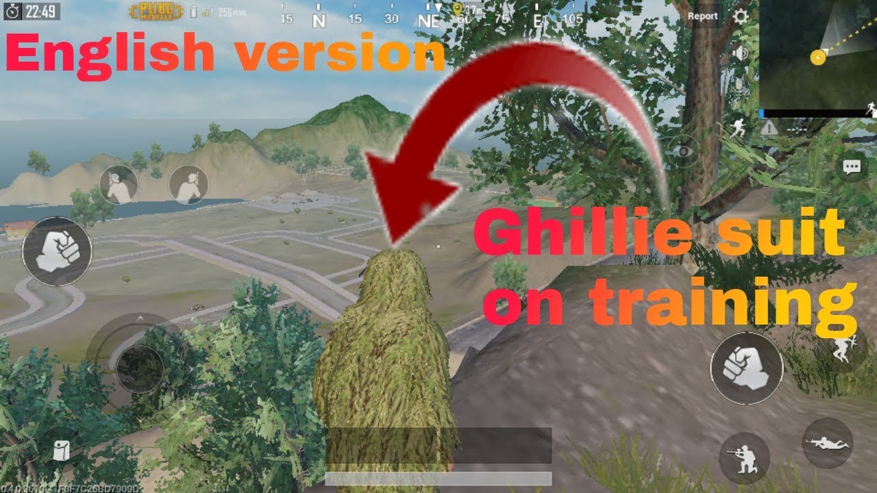 How to get ghillie suit on training||PUBG MOBILE|| - YouTube