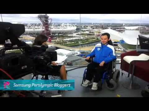 Grigoris Polychronidis - BBC World Interview, Paralympics 2012