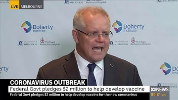 Asked about net zero emissions target by 2050, Scott Morrison says media article 