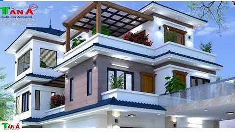 MẪU BIỆT THỰ 3 TẦNG PHONG CÁCH HIỆN ĐẠI ĐẸP NHẤT NHÌ THÀNH PHỐ VINH