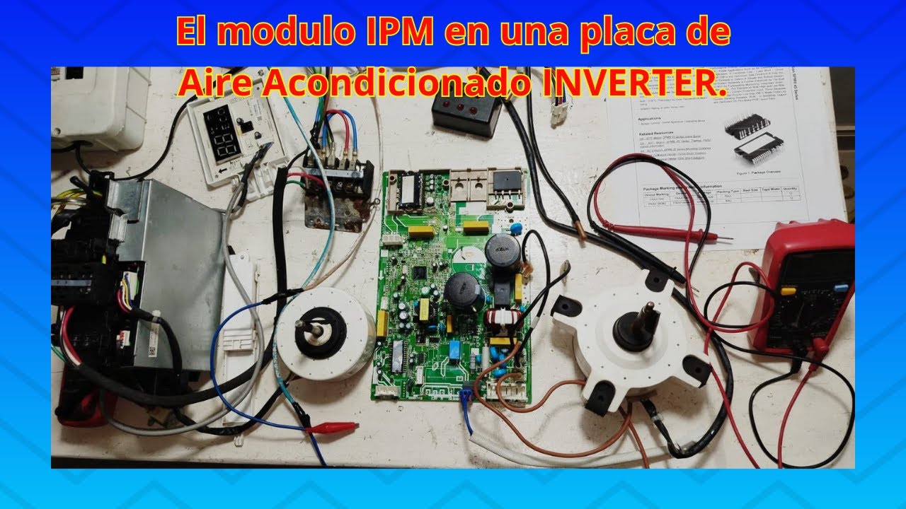 👉 Este es el COMPONENTE mas importante en la placa electrónica de AIRE ...