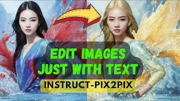 Photoshop with Text-based Editing using instructpix2pix!