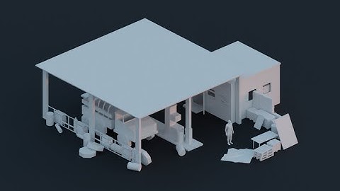 Blender → Making of EFT Reserve Gas station