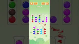 Drip Sort Puzzle Level 45 Walkthrough Solution iOS/Android