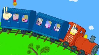 Peppa Pig 🚂Tren yolculuğu ⛵ Programının en iyi bölümleri 🌳 Çocuklar için Çizgi Filmler
