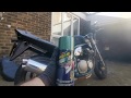 Plasti dip, DIY plasti dip, cans, painting my suzuki bandit with plastidip