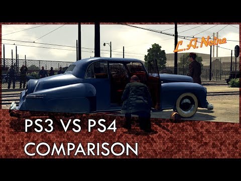 LA Noire PS3 VS PS4 Graphics Comparison