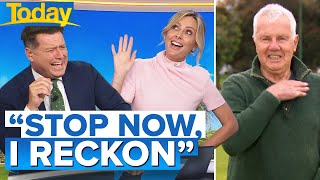 Aussie singer Daryl Braithwaite shuts down Ally’s failed attempt at ‘Horses’ | Today Show Australia