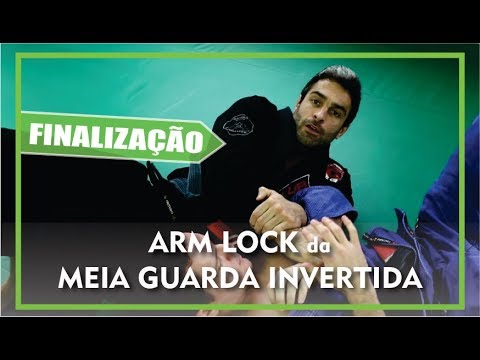 Armlock da meia guarda invertida - Fabio Durello BJJCLUB - Jiu Jitsu