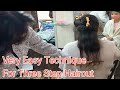 3 Step Haircut in light Hair per karne ka tarika/ घर बैठे Online पार्लर जैसी स्टेप हेअरकट करना सीखें