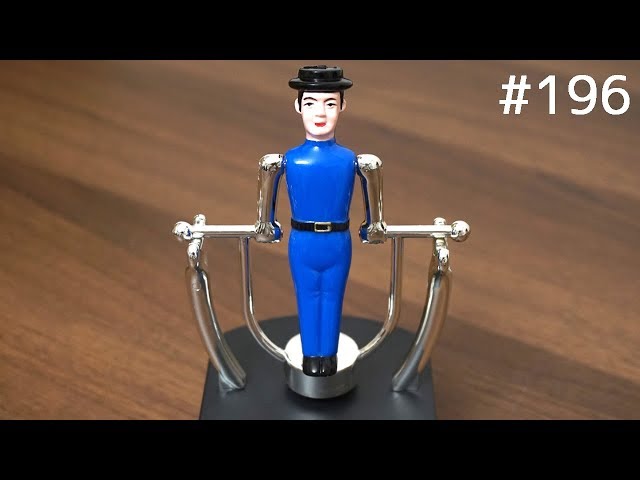 体操選手がずっと回るおもちゃ 体操選手が大技連発！Men's gymnastics toy. iron bar - YouTube