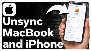 How To Unsync MacBook From iPhone
